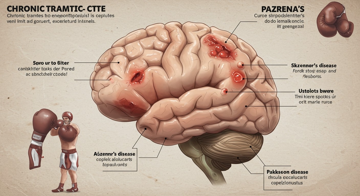 A CTE és más demenciák közötti tünetek átfedése jelentős.