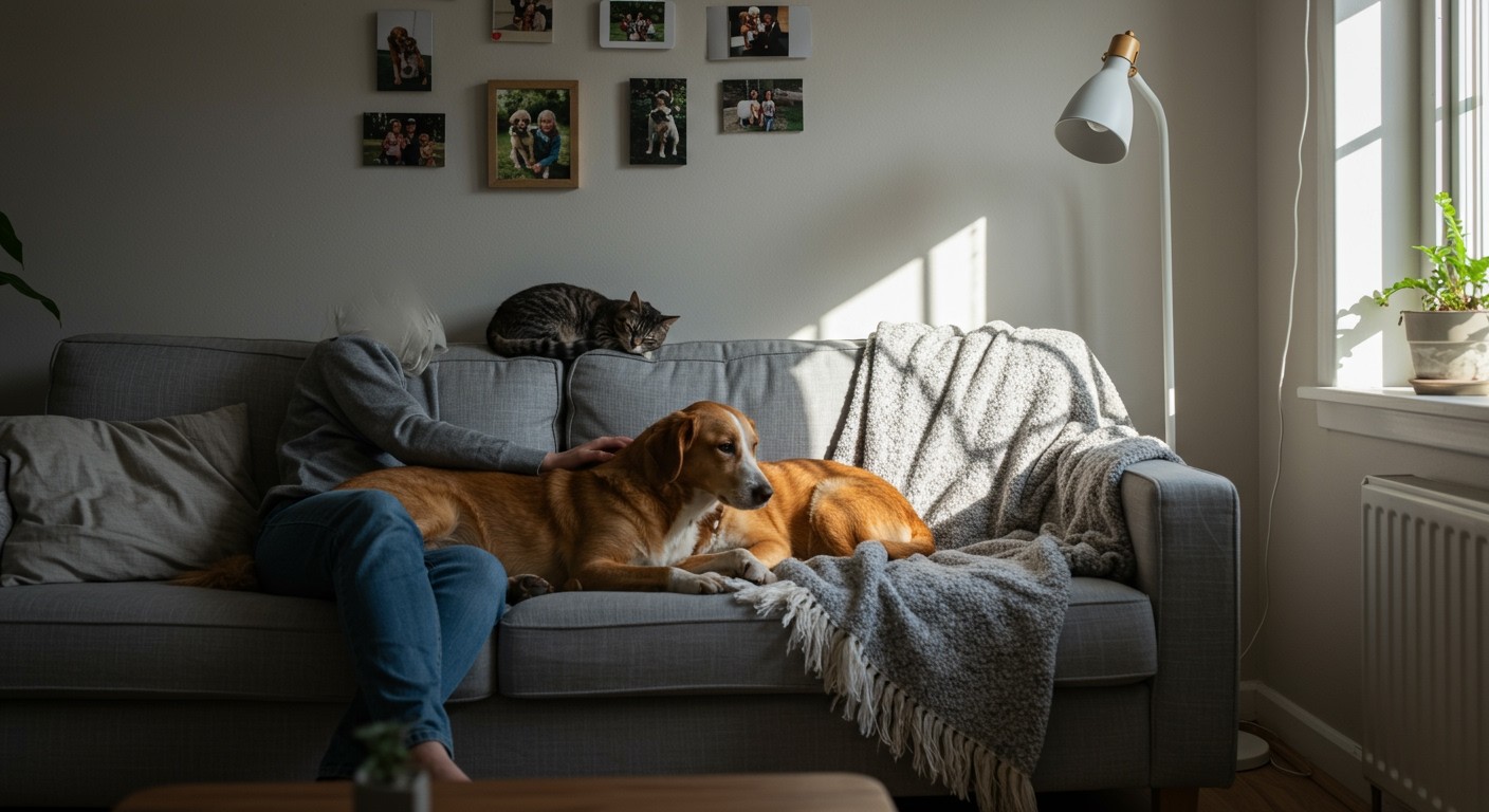 A háziállatok mindig elfogadnak, bármilyen körülmények között.