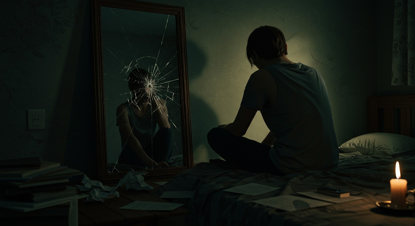 A negatív gondolkodás rontja az énképet depresszióban.