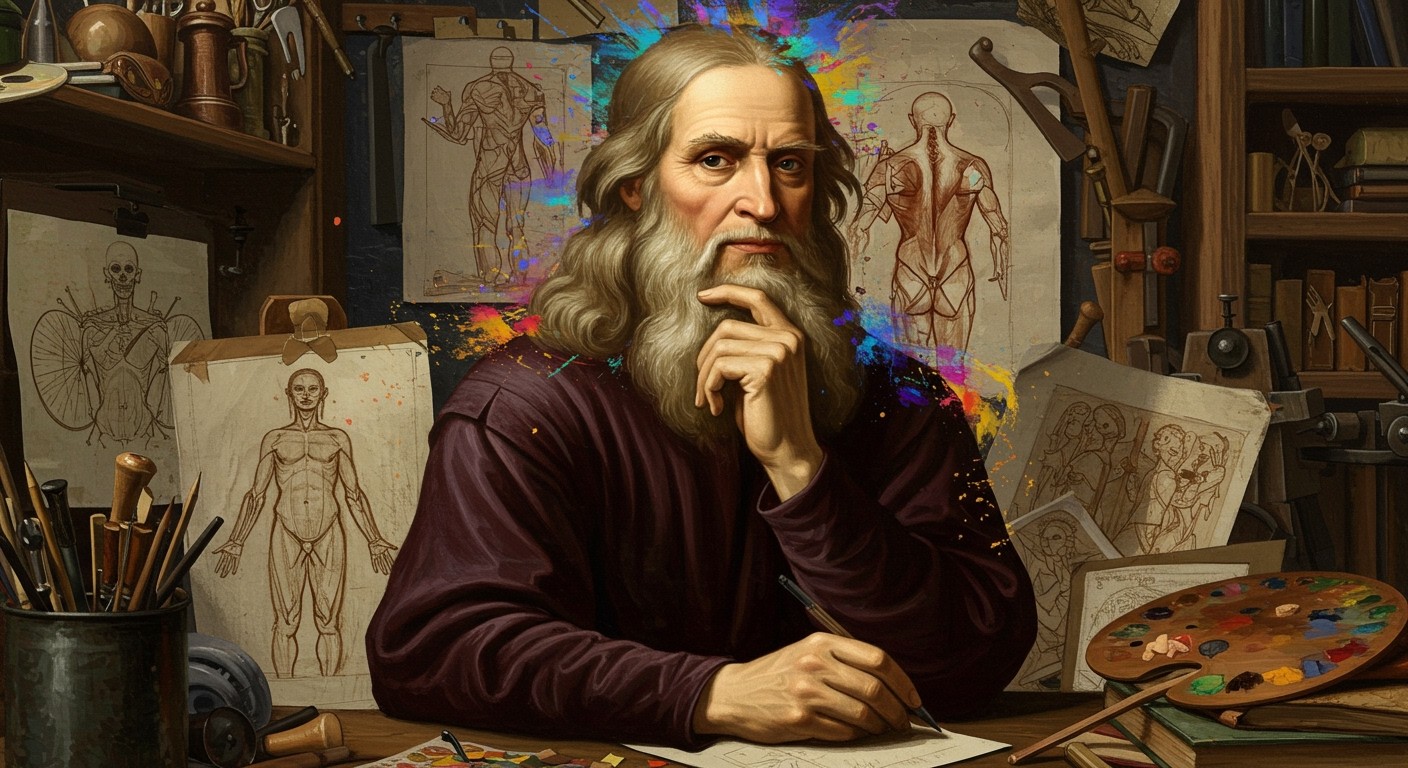 Leonardo kreatív megközelítése a neurodiverzitás jeleit mutatja.
