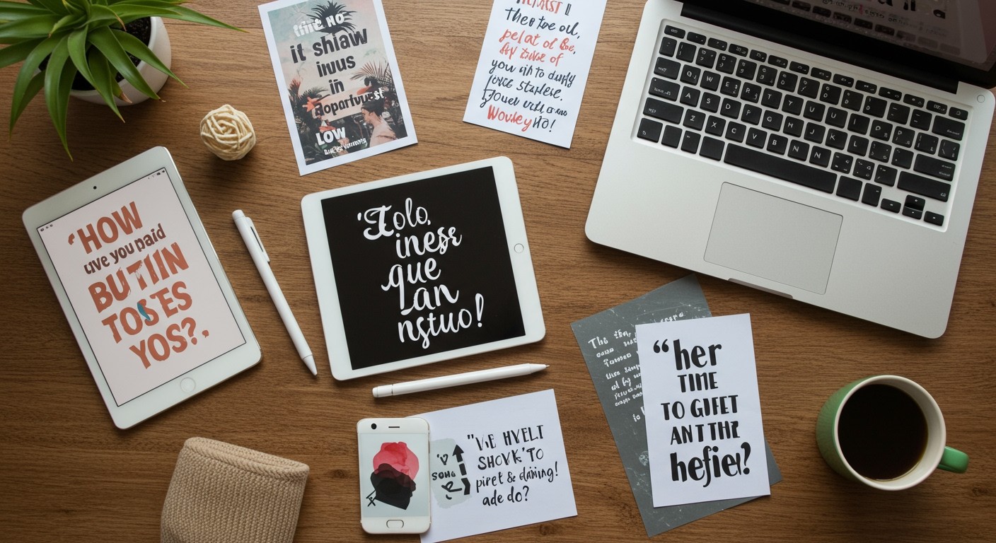 A digitális eszközök inspiráló idézetek gyors megosztását teszik lehetővé.