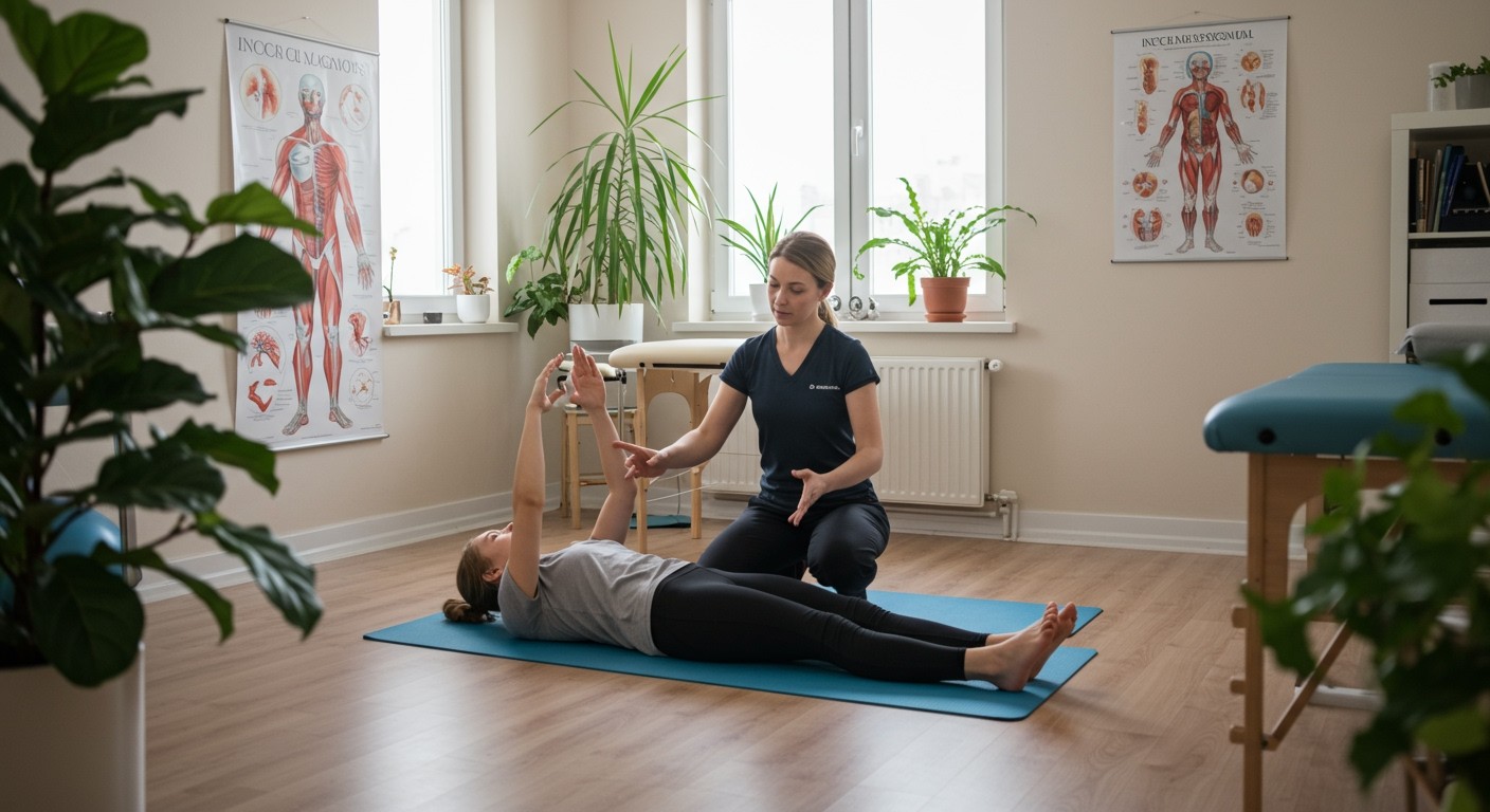 A fizioterápia segíthet a fibromialgia tüneteinek enyhítésében.