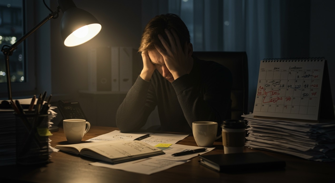 A krónikus szorongás depresszióhoz és fizikai betegségekhez vezethet.