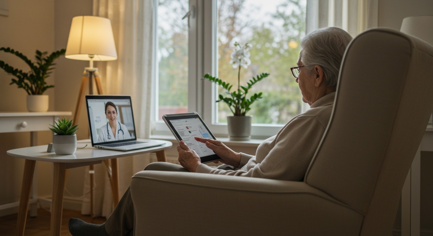 A telemedicina könnyíti meg a depressziós idősek ellátását.