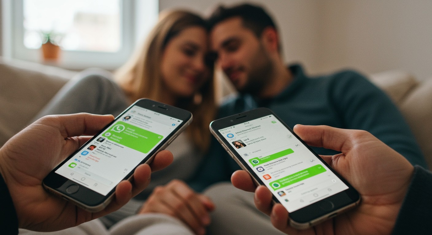 A WhatsApp üzenetek növelhetik a párkapcsolati elégedettséget.