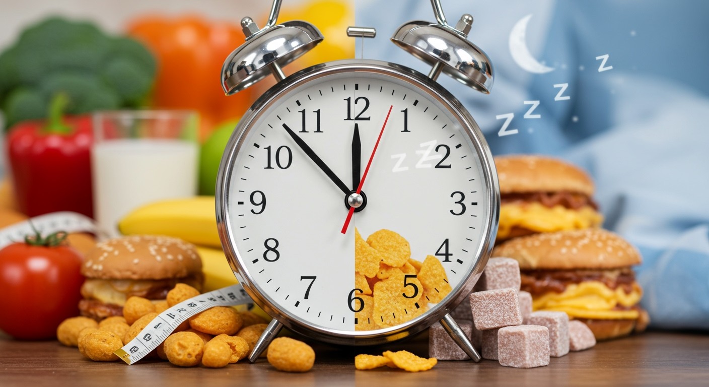 A cirkadián ritmus szabályozza a metabolikus folyamatokat.