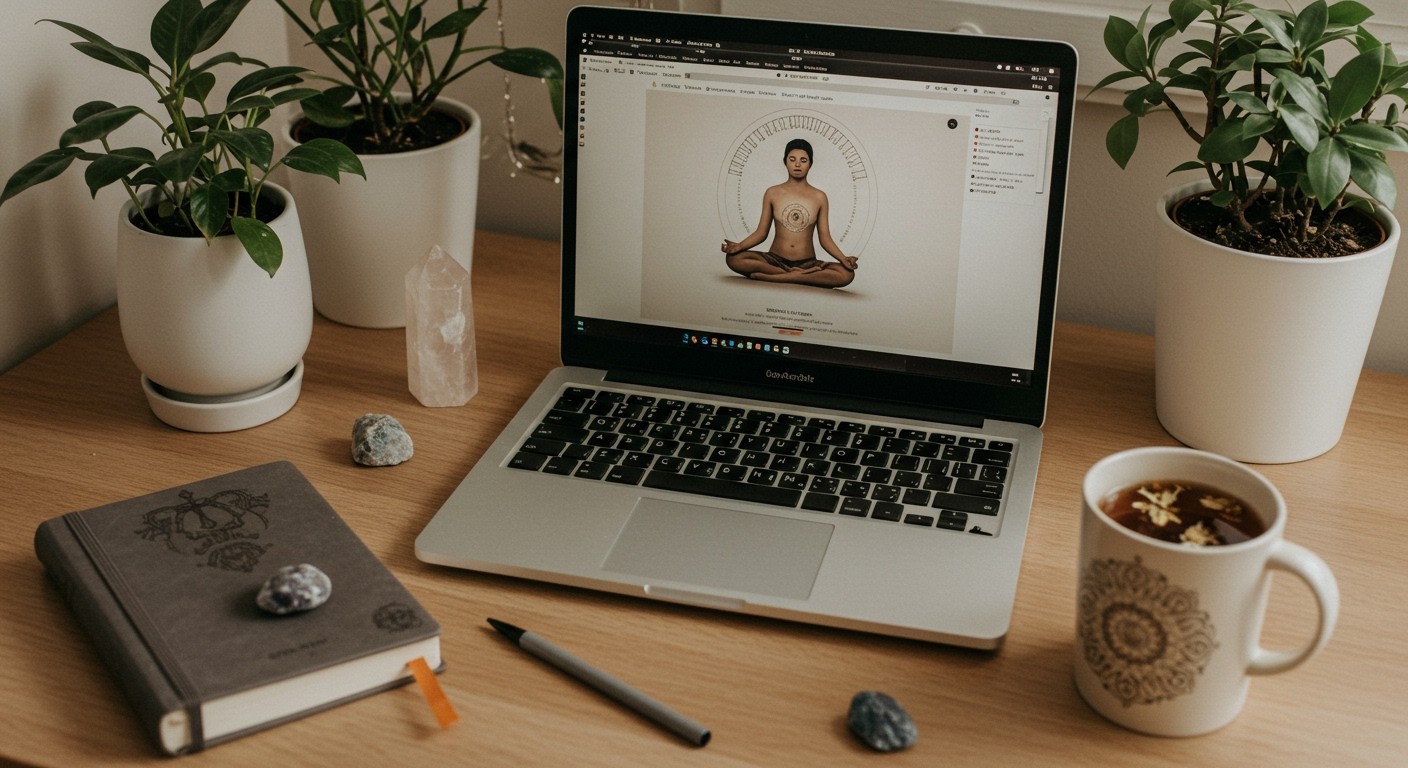 Online meditációs alkalmazások segíthetnek a szorongás csökkentésében.