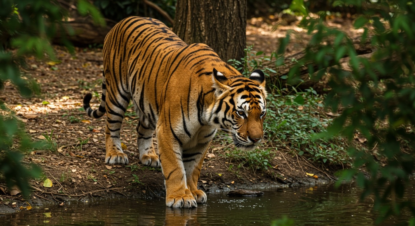 A bengáli tigris az erő és a méltóság megtestesítője.