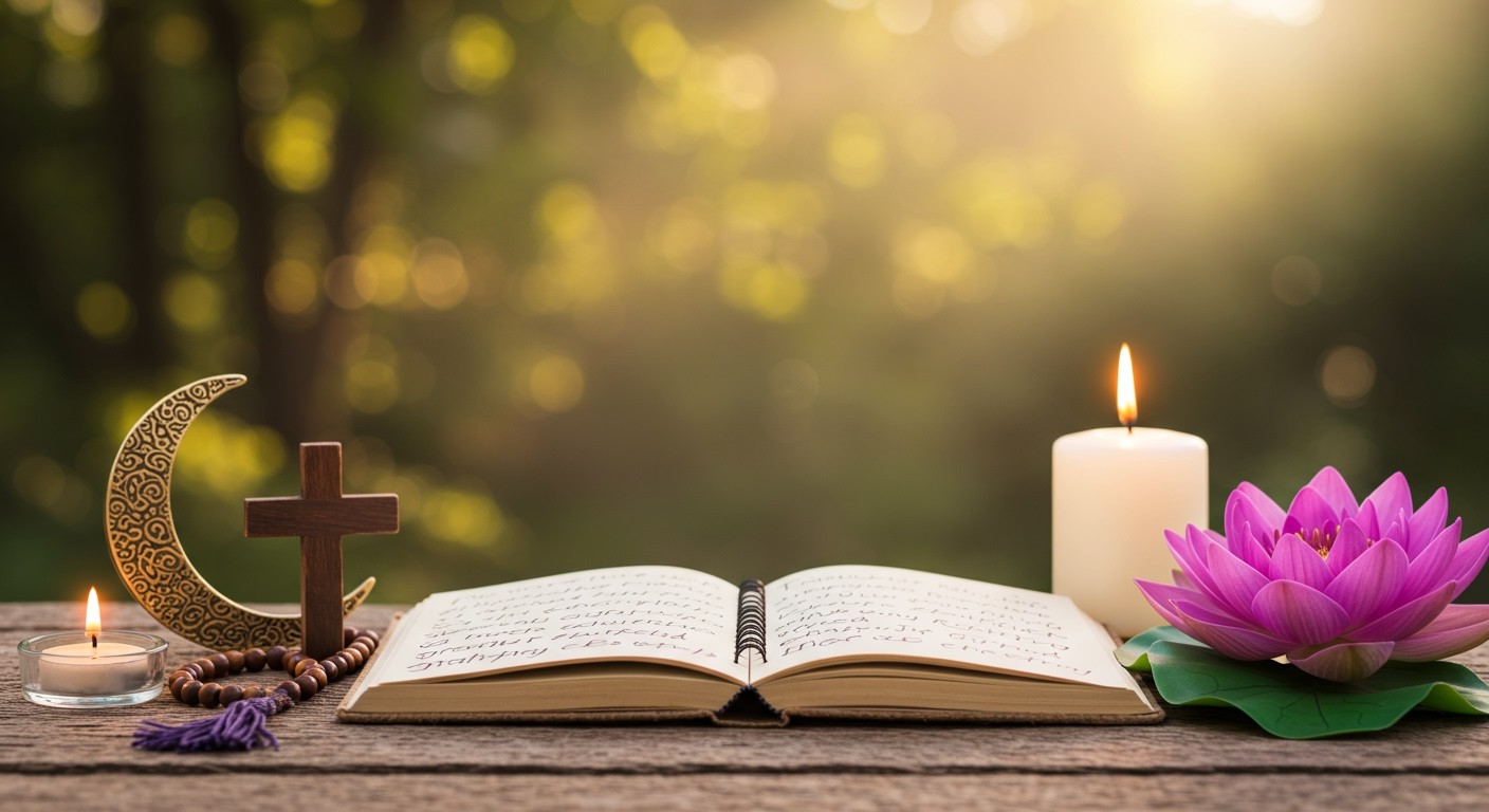 A hála középpontjában áll a spirituális fejlődésnek.