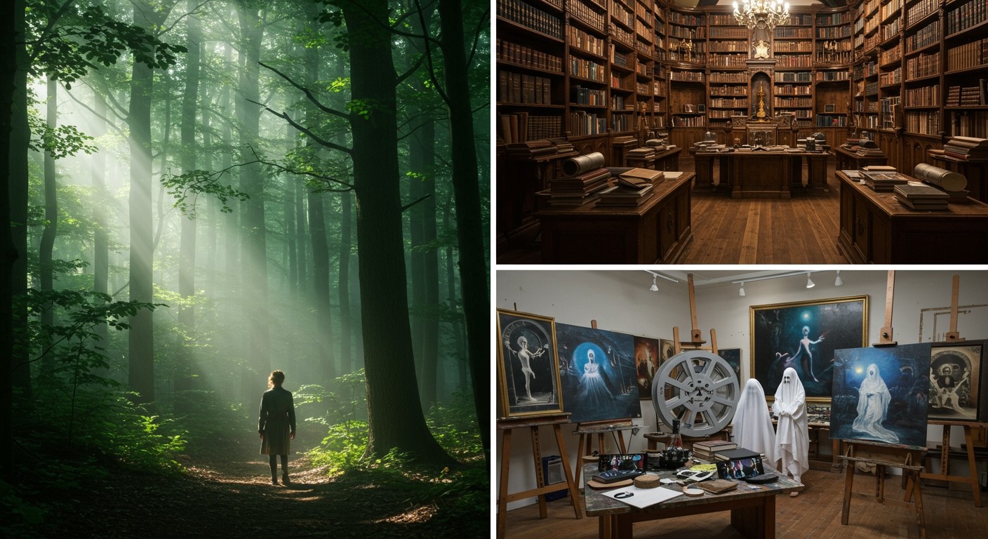 A parapszichológia gyakori téma a modern irodalomban és filmekben.