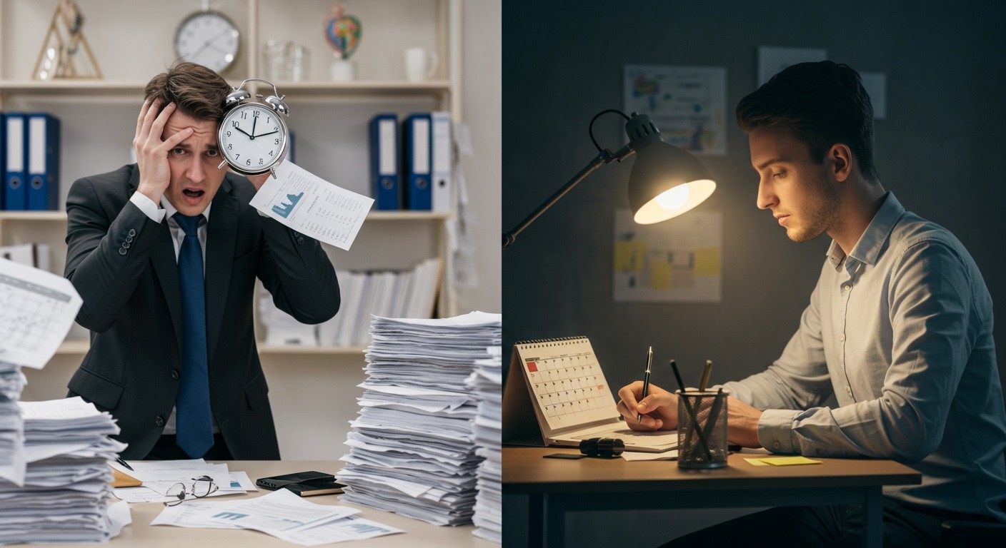 A stressz és kiégés csökkenti a munkahelyi teljesítményt.