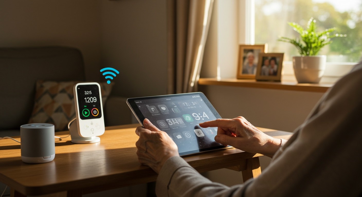 A digitális eszközök növelik az idősek önállóságát.