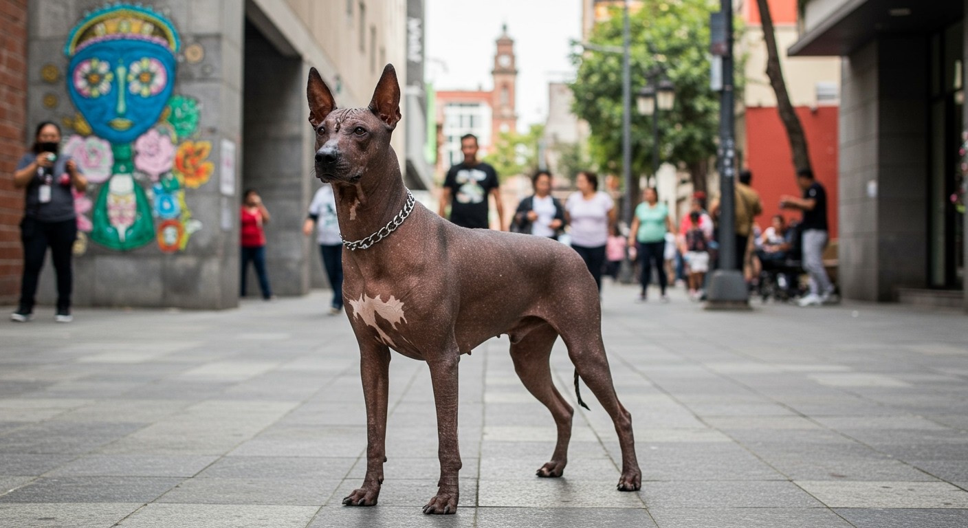 A xoloitzcuintle mély kultúrtörténeti hagyományokkal bír Mexikóban.