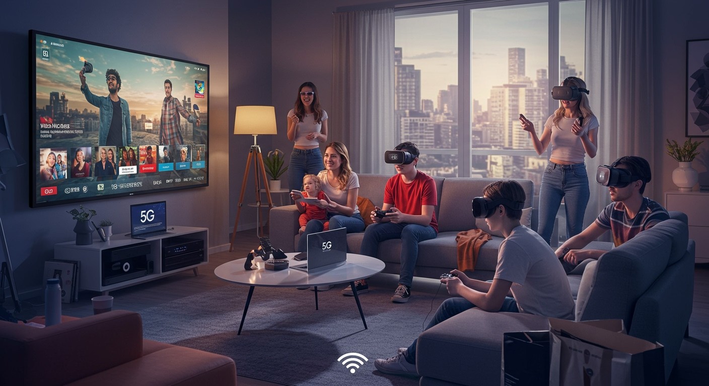 Az 5G forradalmasítja a valós idejű játékélményeket.