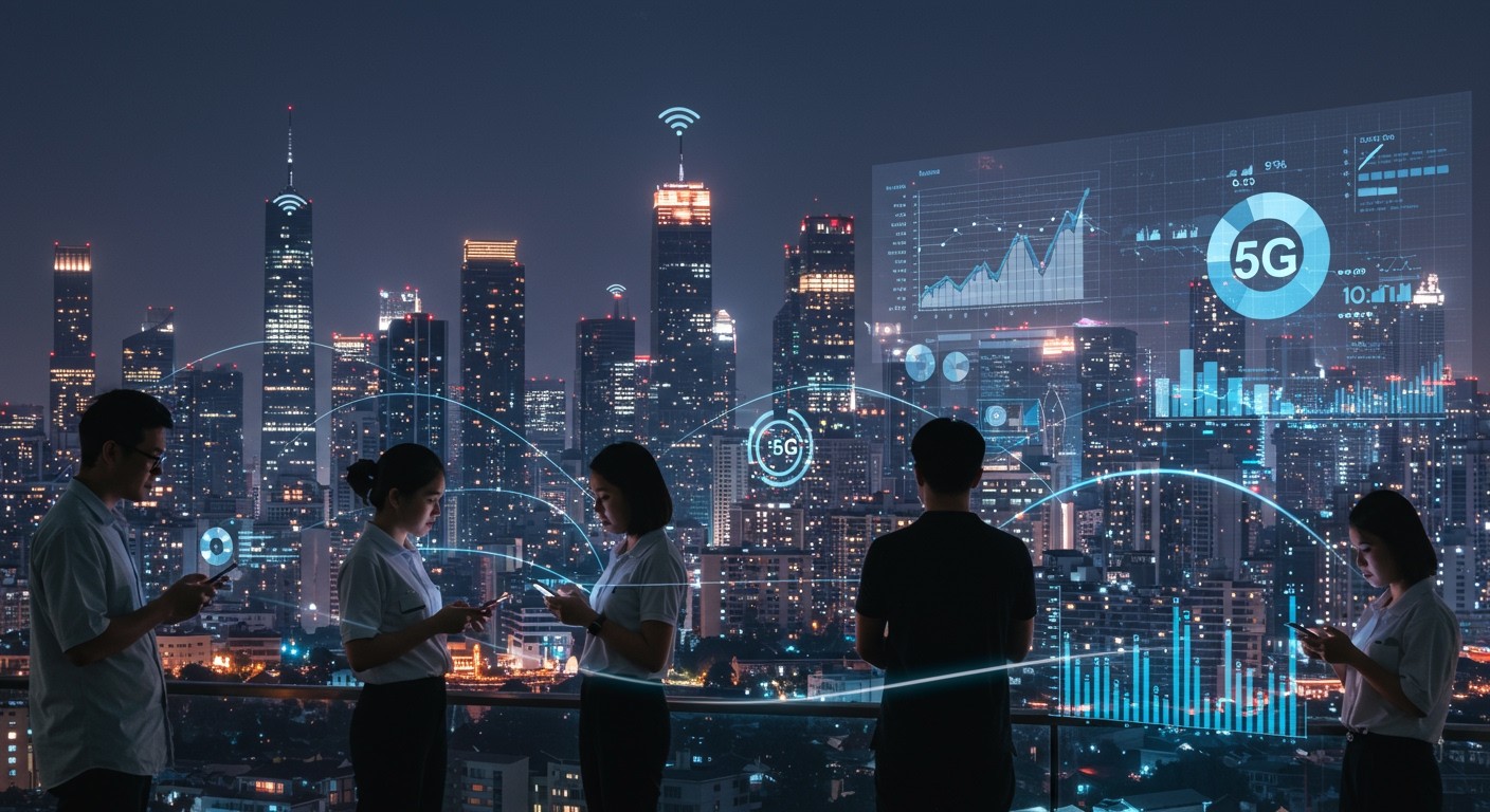 Az 5G gyorsítja az innovációt és a digitális gazdaságot.