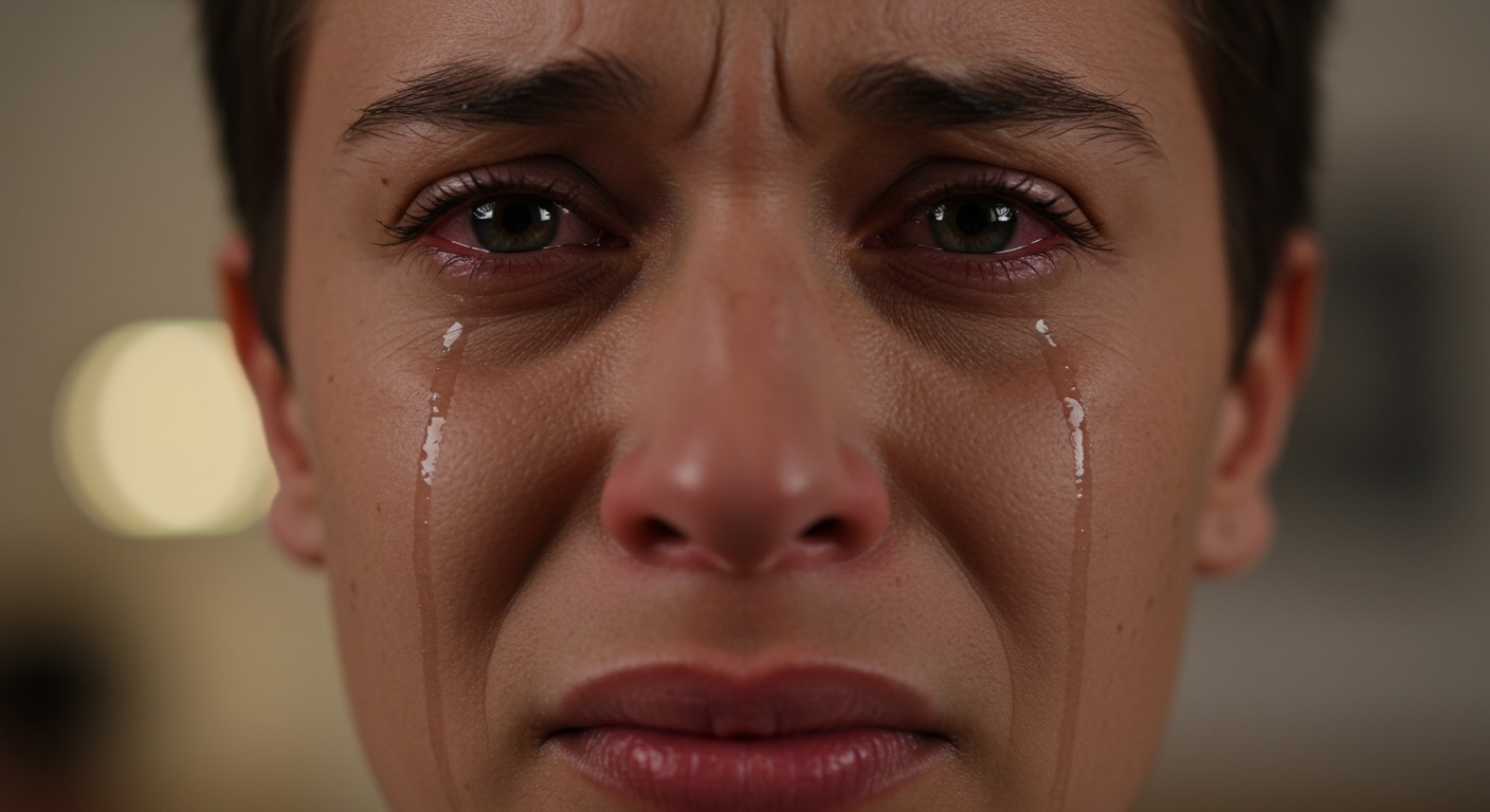 Síráskor az arcizmok megfeszülnek, testtartásunk megváltozik.