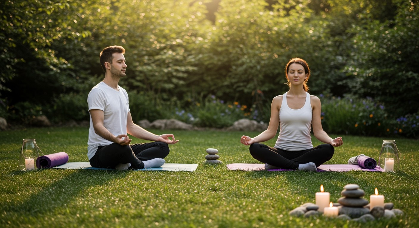A közös meditáció erősíti a kapcsolatot és a megértést.