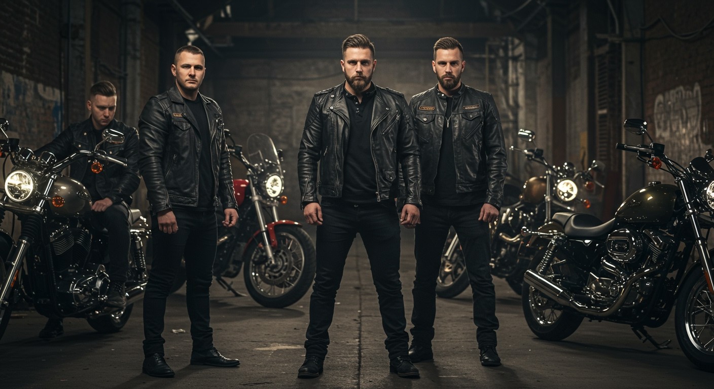 A maszkulinitás kulcsszerepet játszik a kemény motoros közösségben.