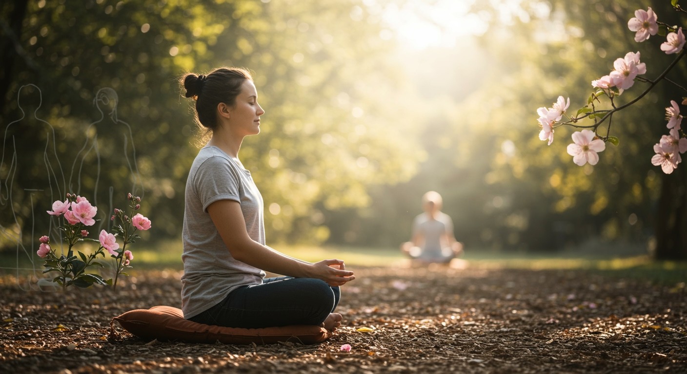 A meditáció növeli az empátiát és önelfogadást.