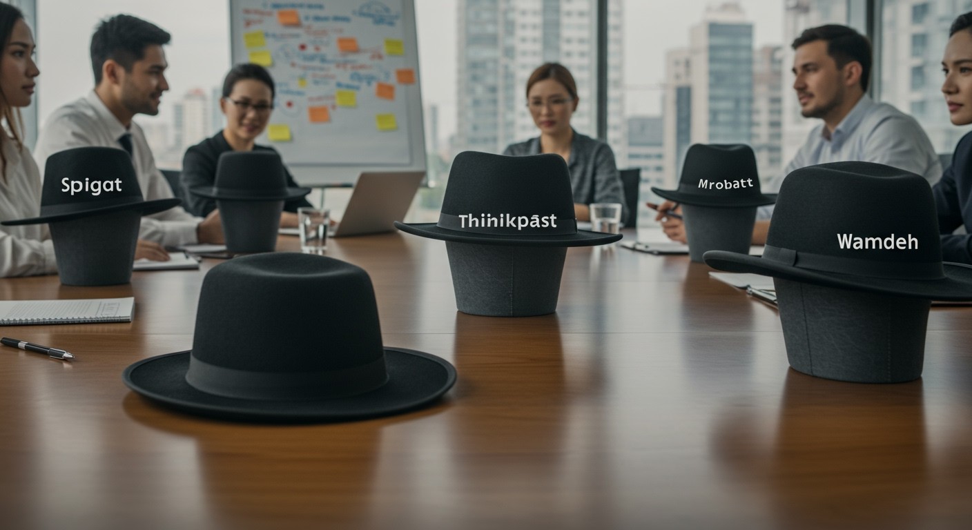 A hat kalap módszer innovatív perspektívákat nyújt a problémamegoldásban.