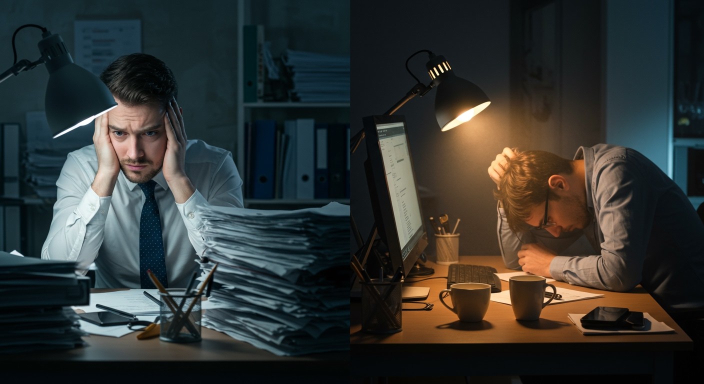 A kiégés hosszú távú stressz következménye lehet.