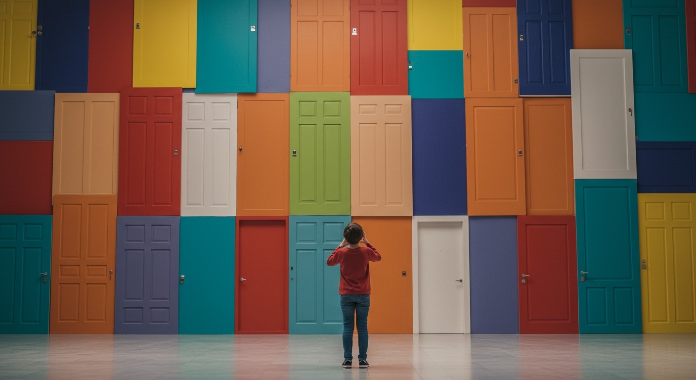 A túl sok választás szorongást és döntési paralízist okoz.