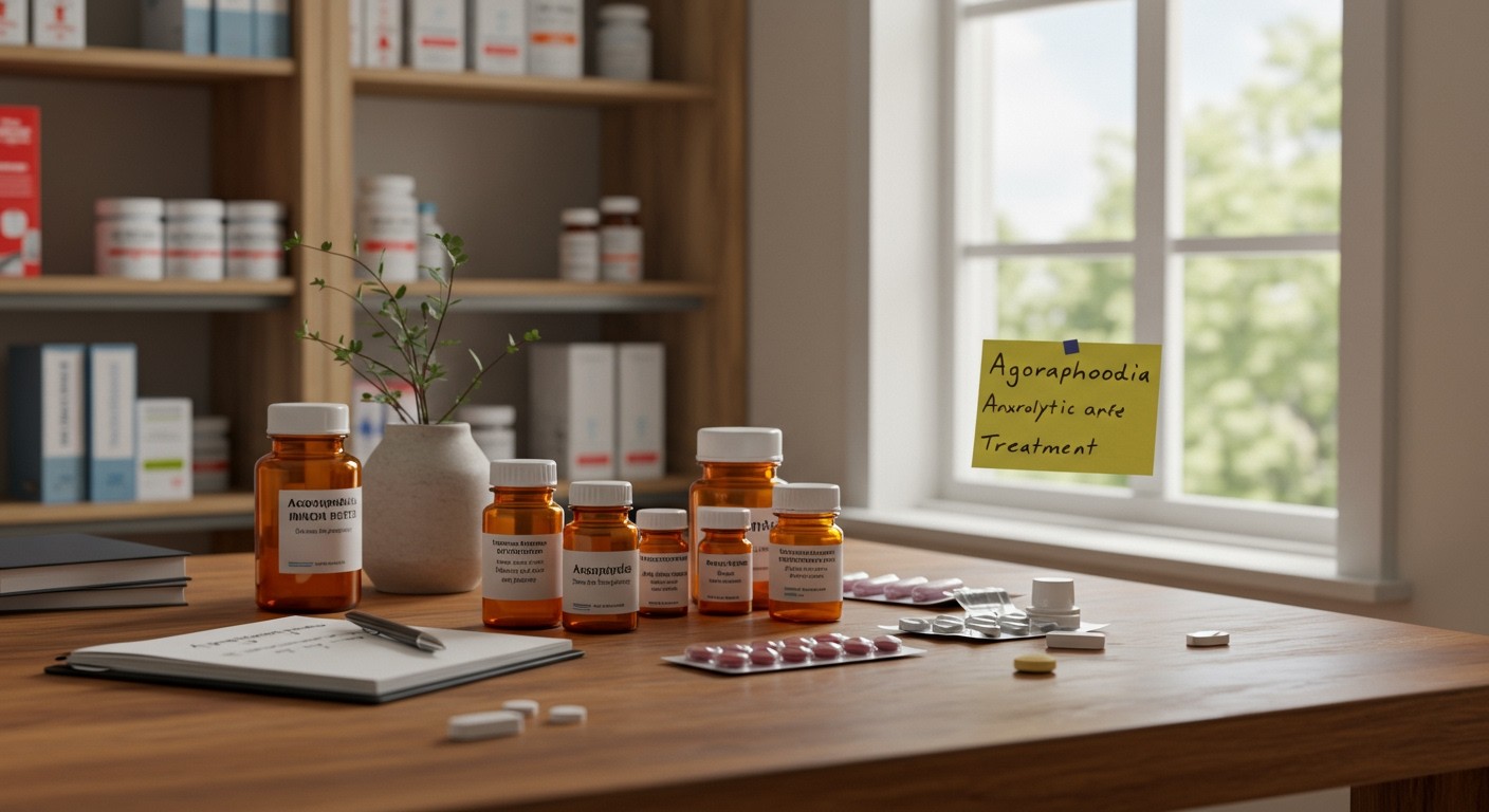 Az antidepresszánsok segíthetnek az agorafóbia tüneteinek enyhítésében.