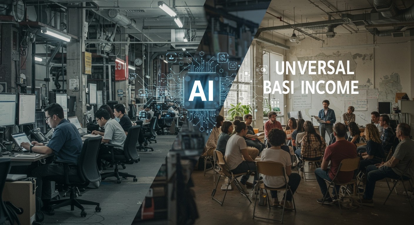 Az alapjövedelem segíthet a technológiai munkanélküliség kezelésében.
