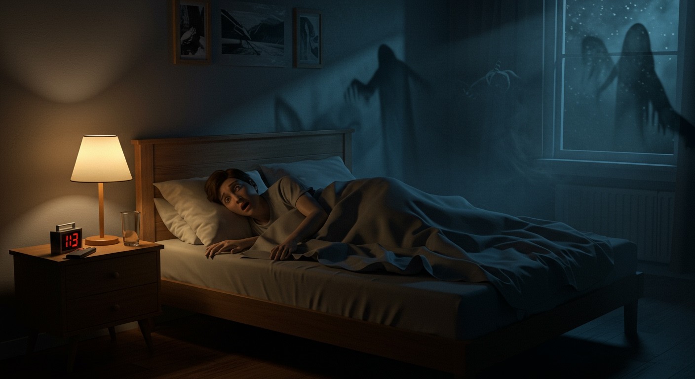Az alvásparalízis gyakran előidéz hallucinációkat és félelmet.
