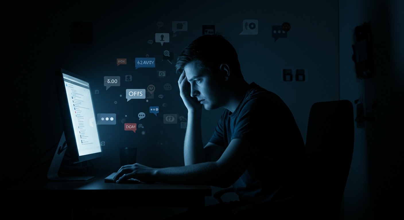 Az online zaklatás súlyosan rombolhatja az önértékelést.