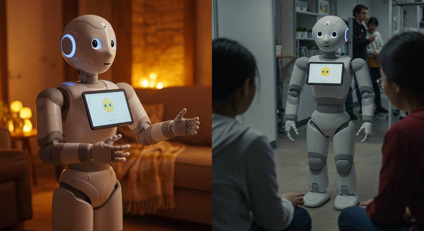 Az empátiás robotok fejlődése változatos eredményeket hozott.