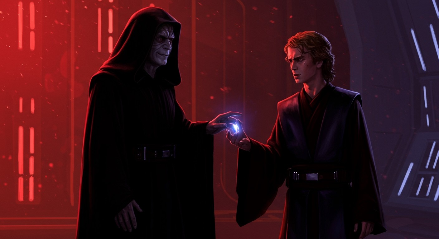 Palpatine manipulációja mélyen érinti Anakin bizalmi válságát.