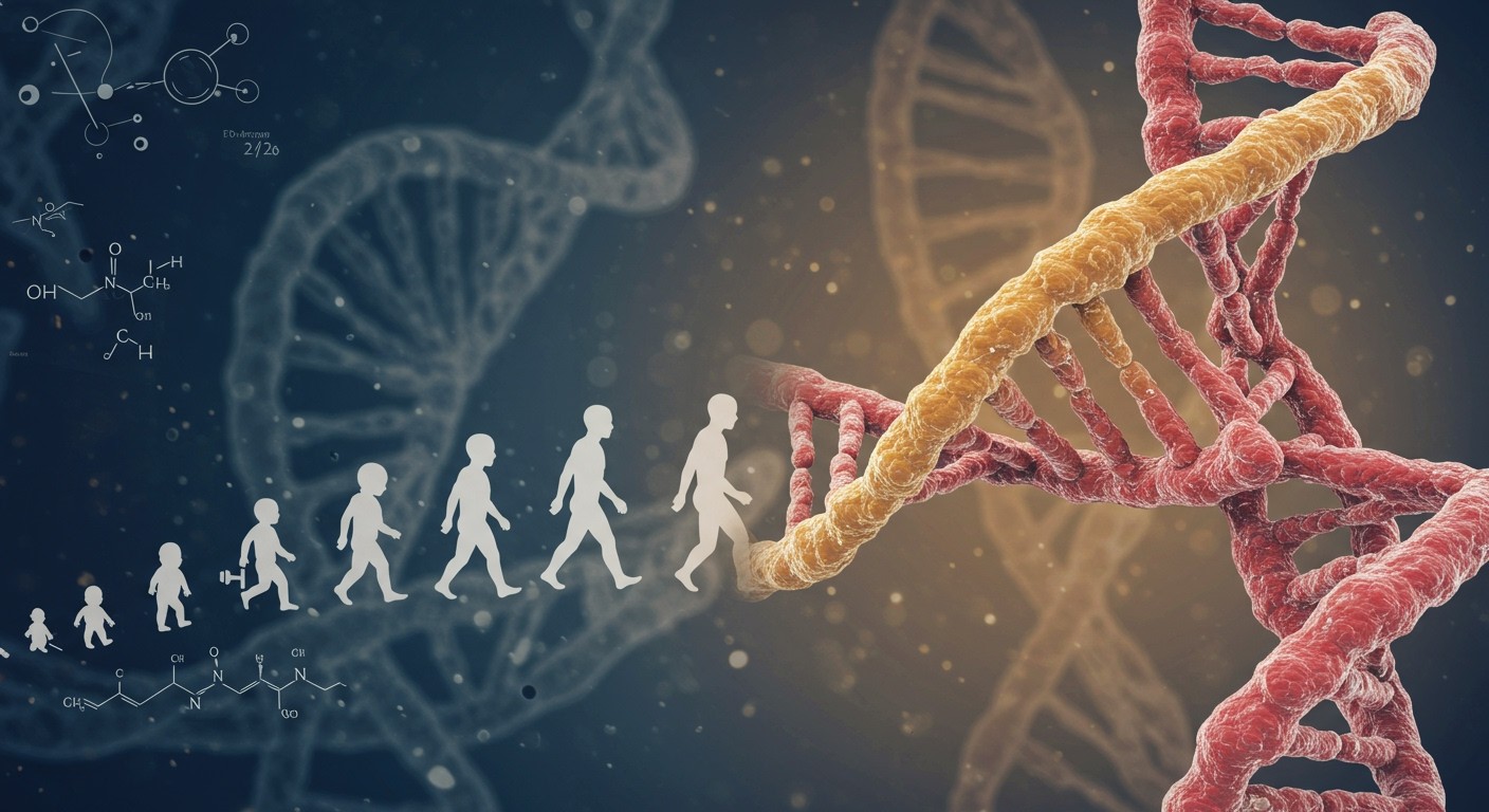 A genetikai tényezők alapvetően befolyásolják a fejlődést.