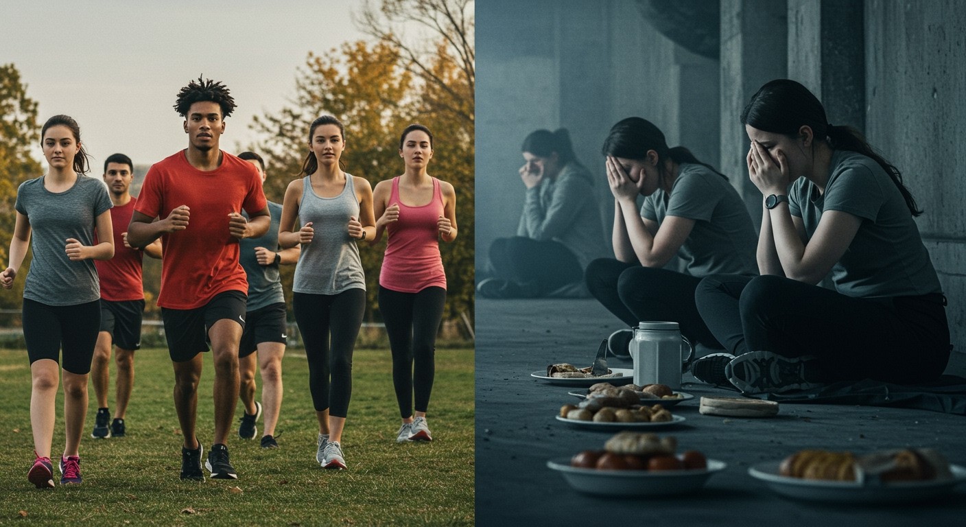 A nők körében gyakoribbak az evészavarok és depresszió.