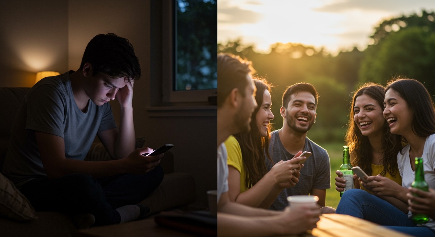 A közösségi média fokozhatja a szorongást és depressziót.