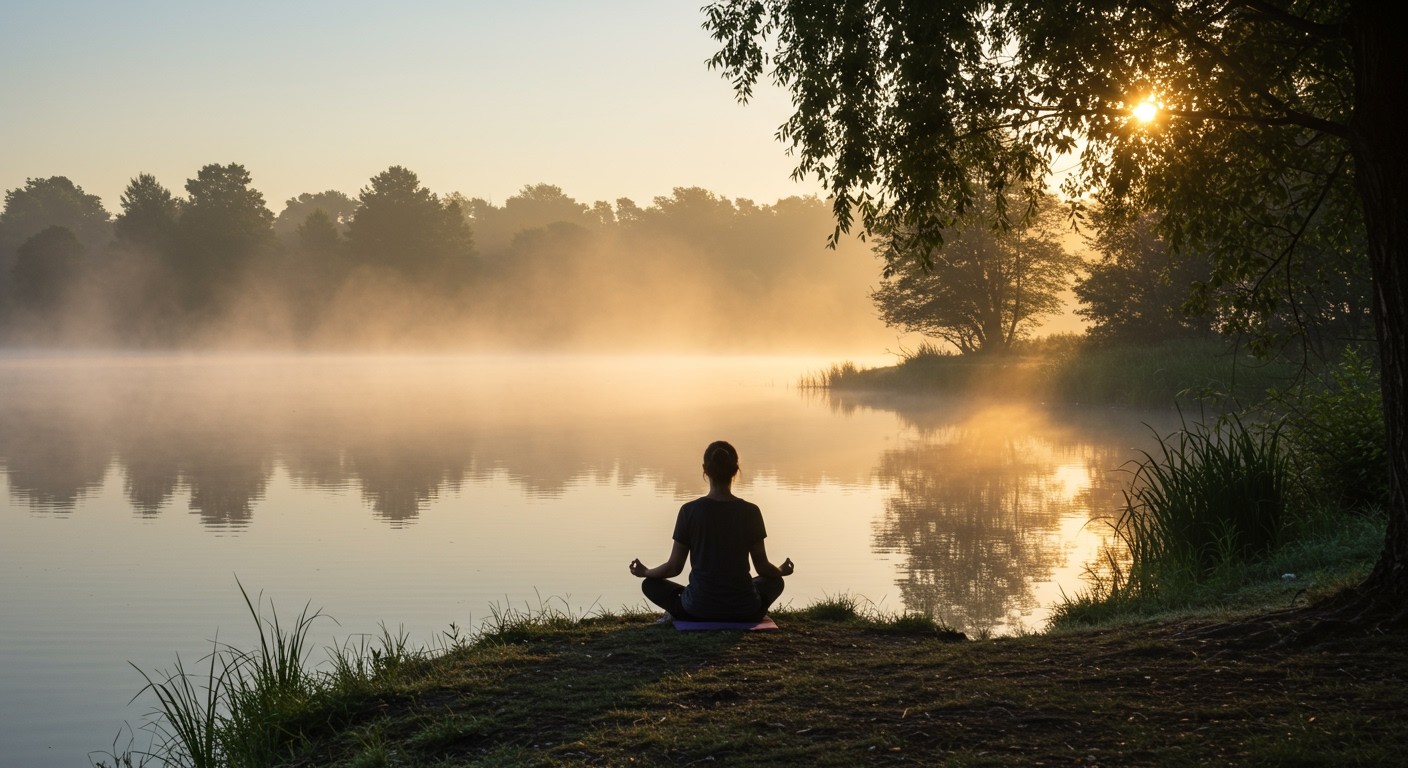 A mindfulness javítja a jelenben való elmélyülést.