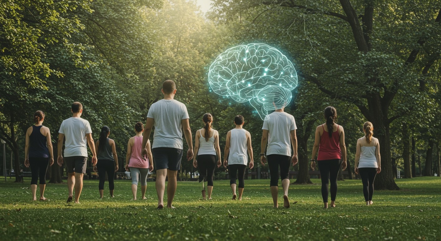 A séta meditáció növeli a kreativitást és fókuszt.