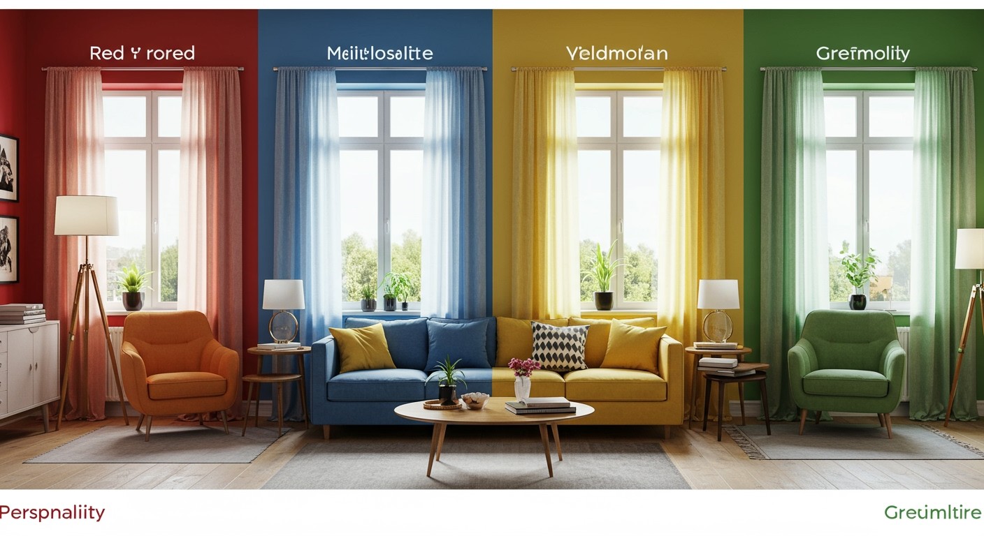 A kék a gondolkodók, míg a piros az aktív emberek színe.
