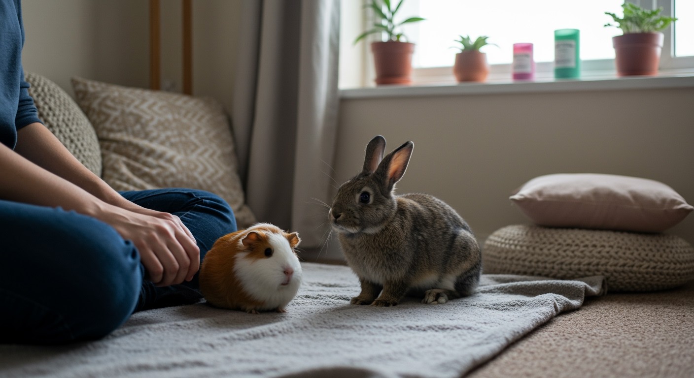 A nyulak és tengerimalacok is segíthetnek a gyógyulásban.