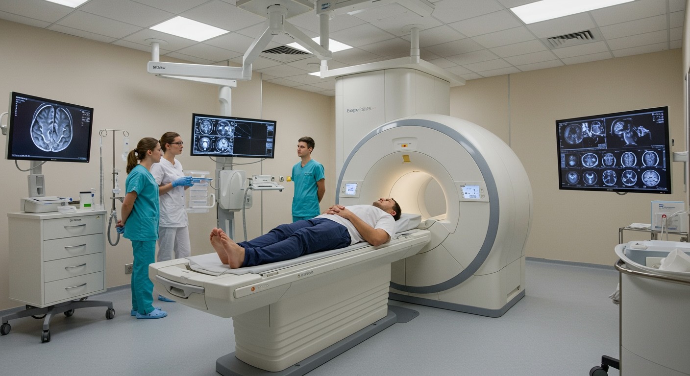 Az MRI nem használ ionizáló sugárzást, mint a CT.