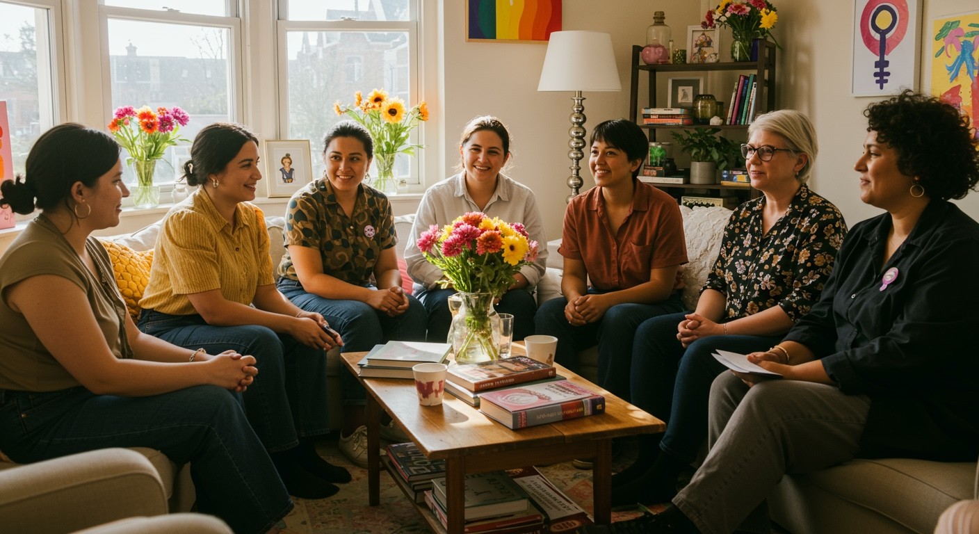A leszbikus feminizmus a női identitás és szolidaritás ünnepe.