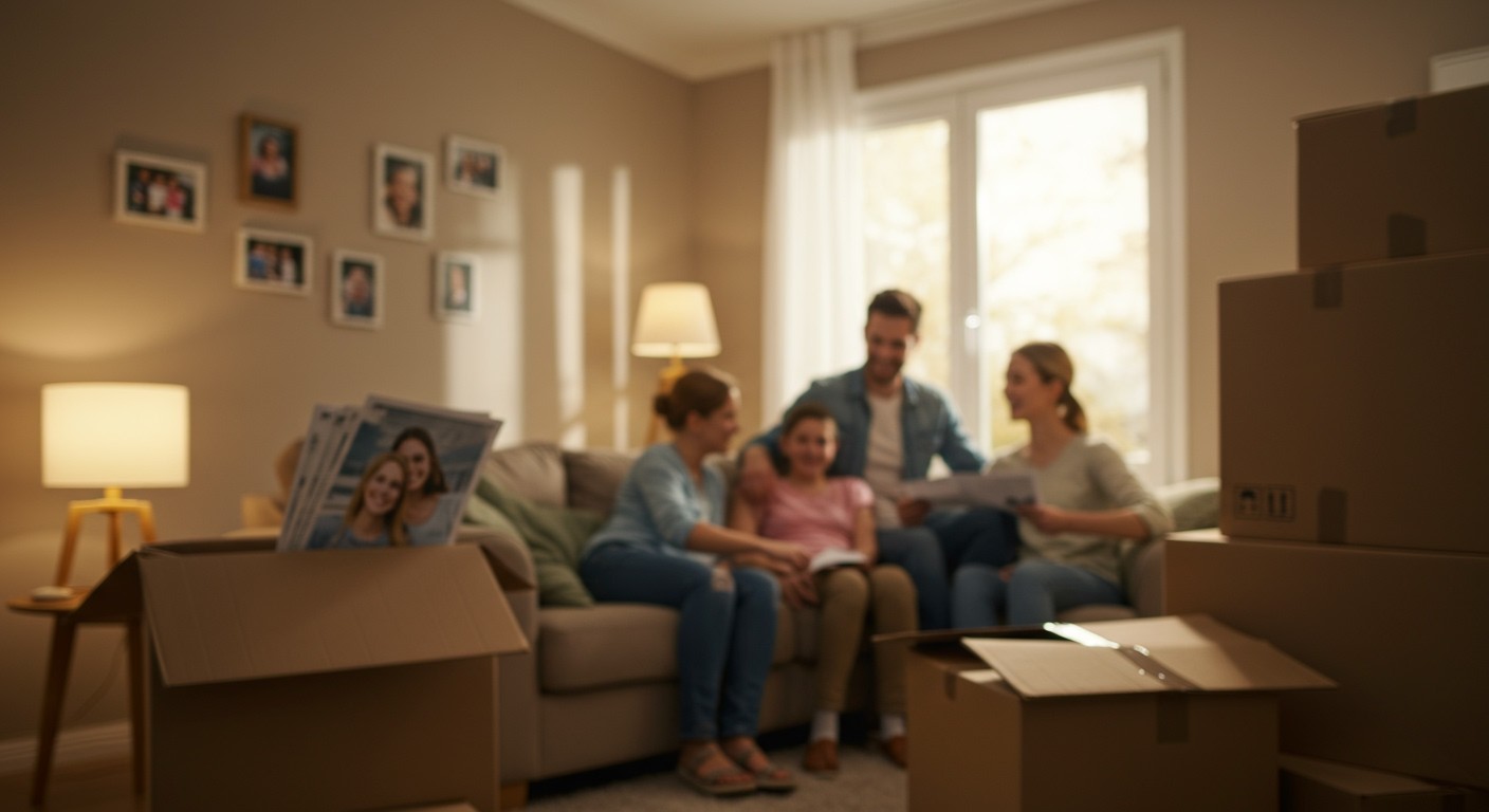 A hazaköltözés erősíti a családi kötelékeket és biztonságot.