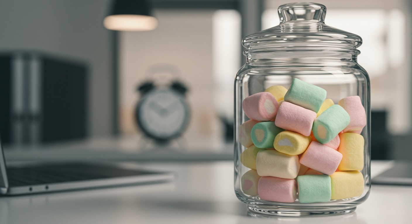 A mályvacukor-kísérlet az önuralom fontosságát bizonyította.