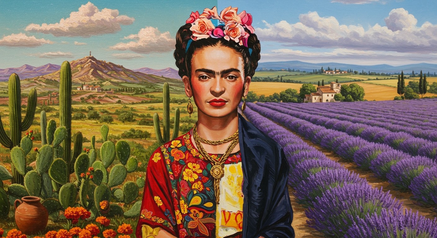 Kahlo művészete a kulturális kettősség szimbólumává vált.