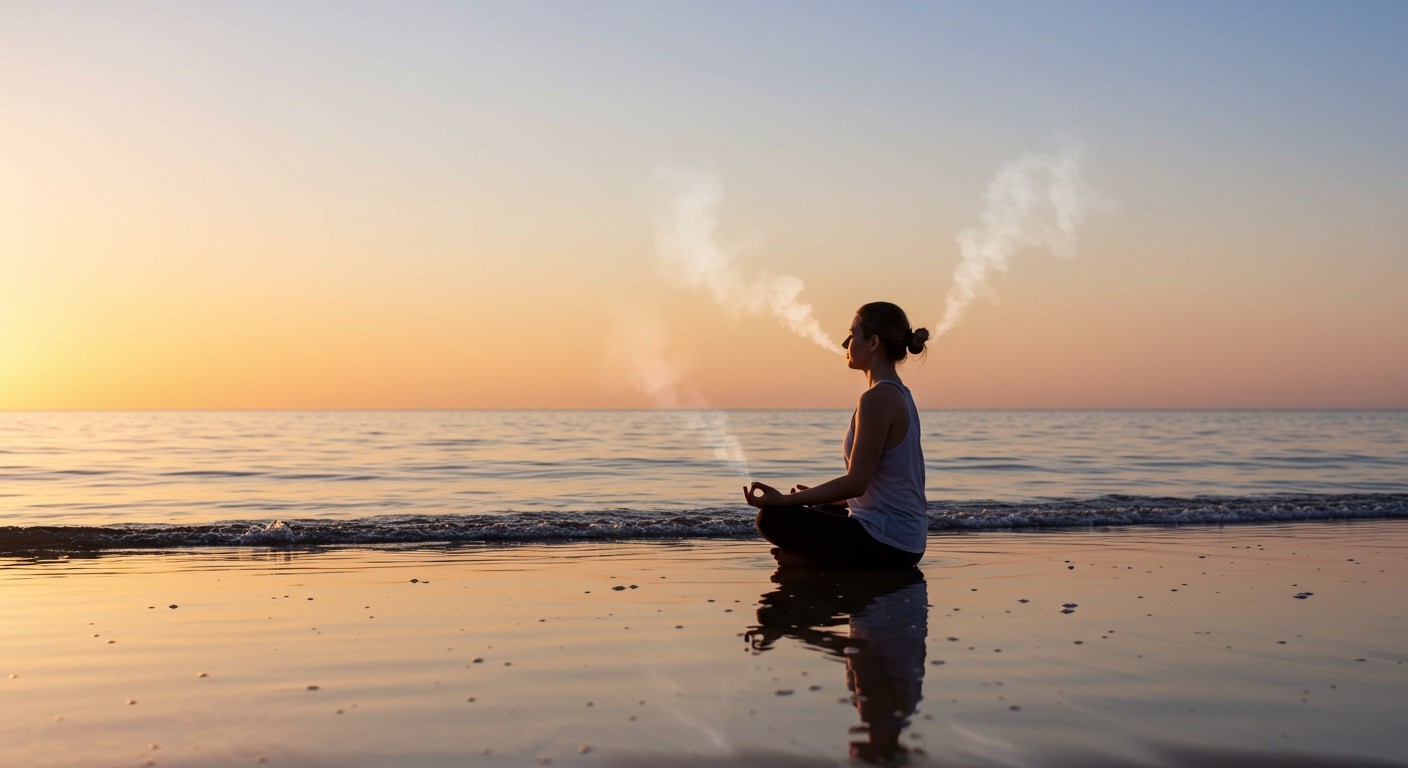 A légzés fókuszálása mélyebb meditatív élményt nyújt.