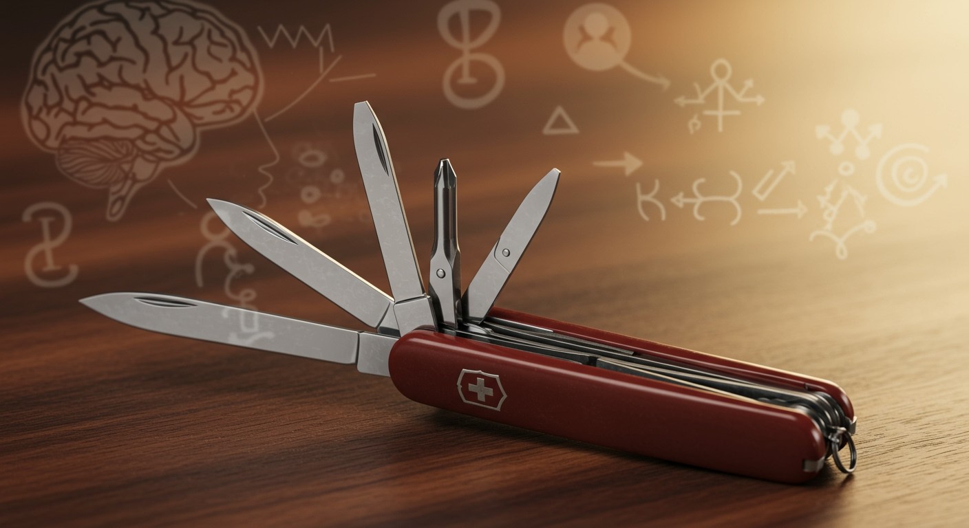 A svájci bicska elmélet a személyiség sokoldalúságát hangsúlyozza.