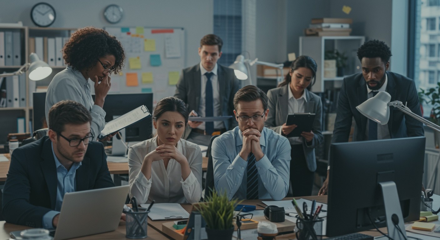 A munkahelyi szorongás növelheti a produktivitás csökkenését.