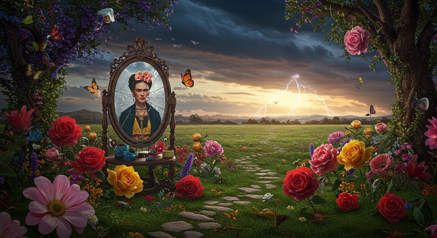 Frida Kahlo szürreális művészetével érzelmi mélységeket kutatott.