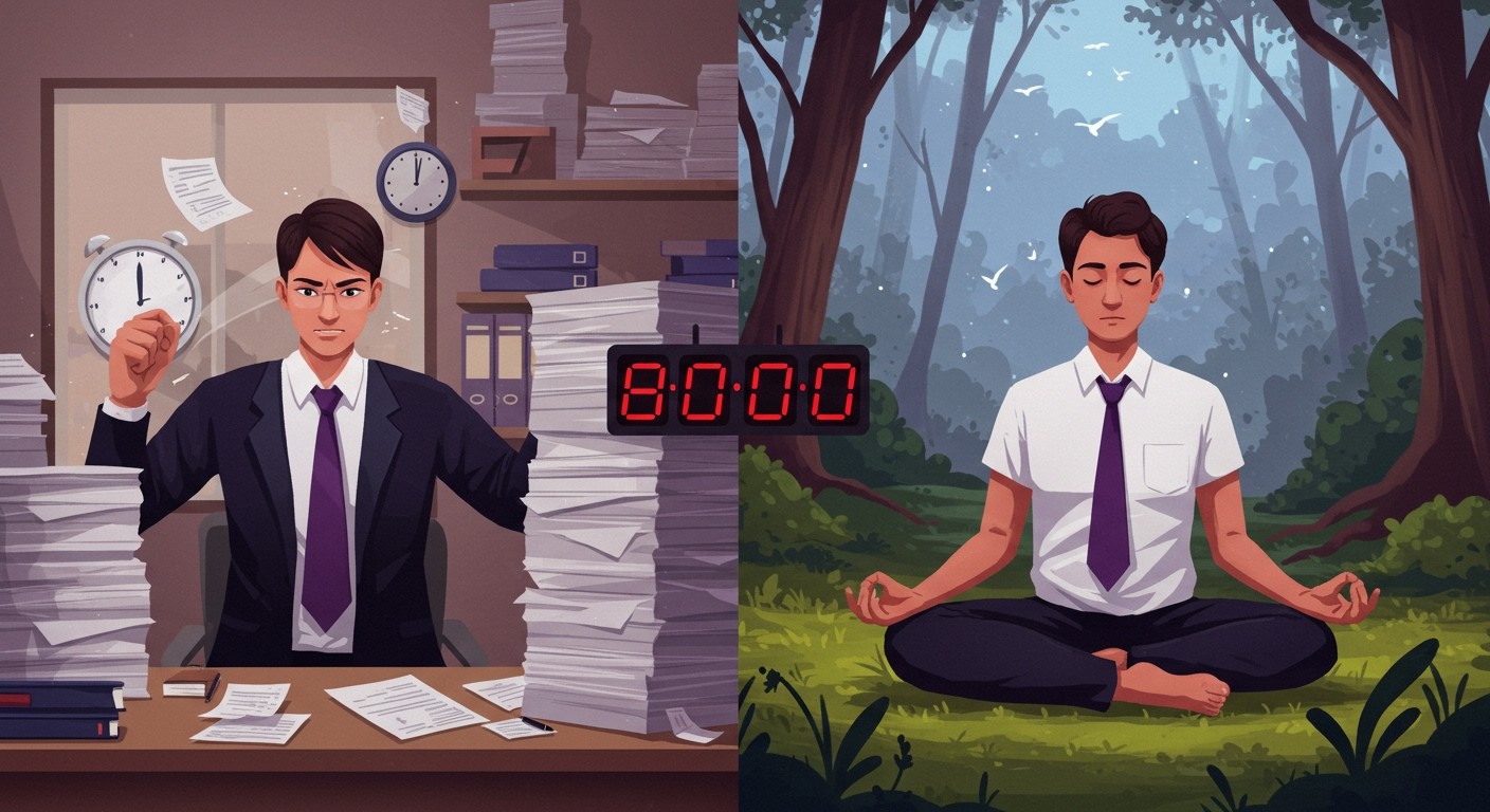 A túlzott ambíció stresszhez és kiégéshez vezethet.