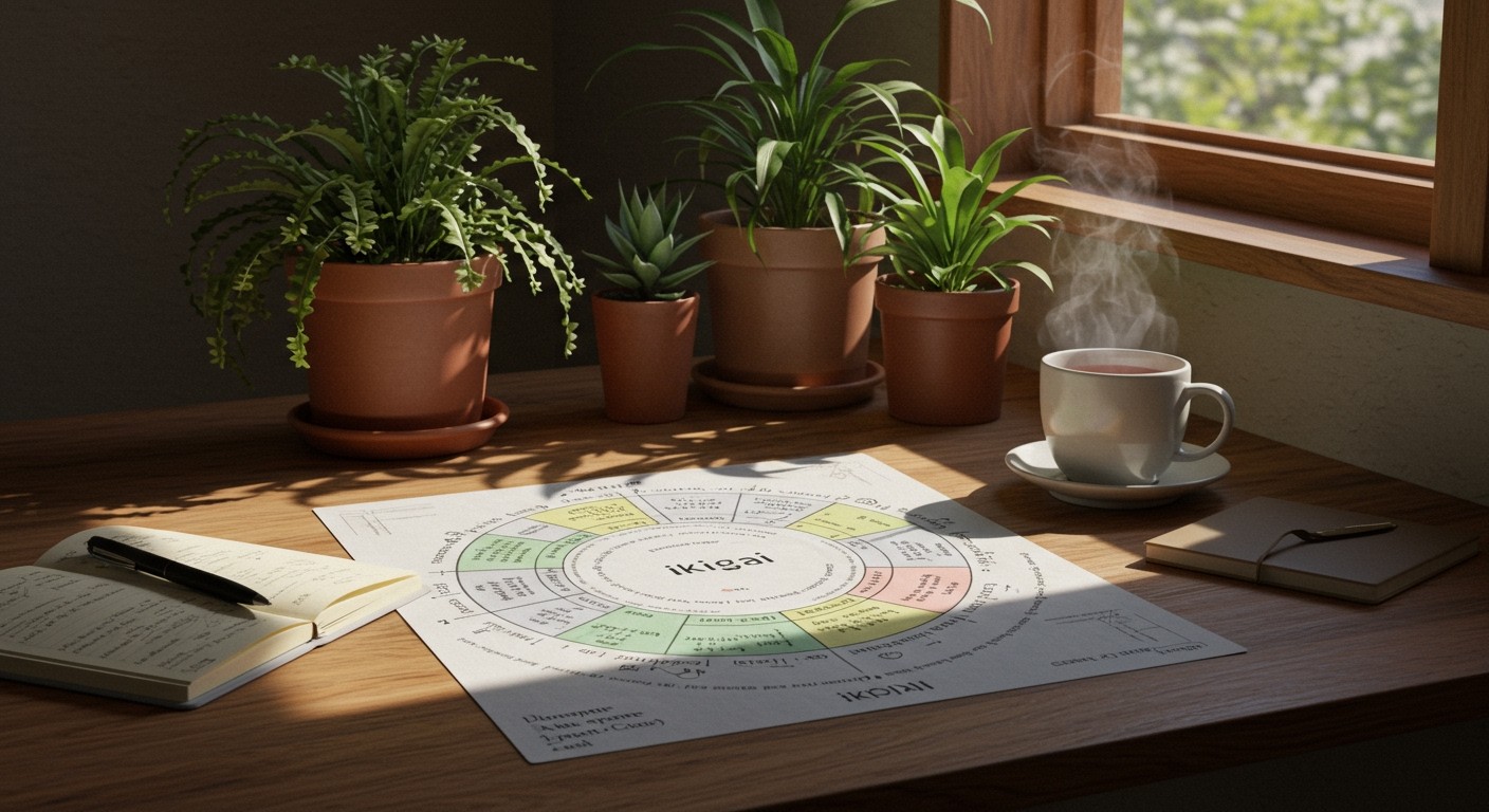 Az Ikigai segít összekapcsolni szenvedélyünket és hivatásunkat.